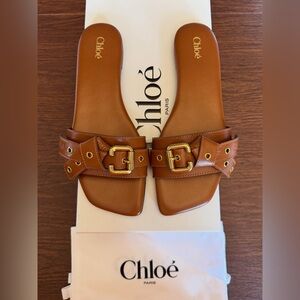 Chloé Mae Leather Sandal
